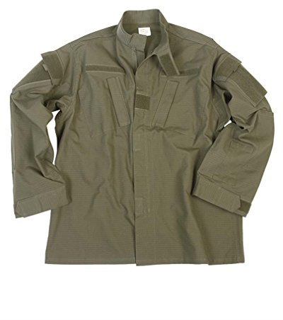 Mil-Tec Herren Acu Jacke, Oliv, XL EU