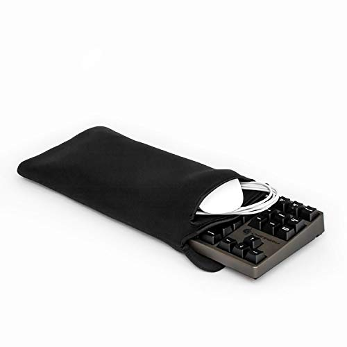 GRIFITI Chiton Fat 14 17,8 x 35,6 cm Neopren-Tastaturhülle für 35,6 cm (14 Zoll) Tenkeyless mechanische & Standard 10keyless Tastaturen, tragbare Hülle, extra Tasche für Kabel, Computermaus oder