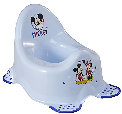 keeeper Mickey Babytopf, Ab ca. 18 Monate bis ca. 3 Jahre, Anti-Rutsch-Funktion, Adam, Blau