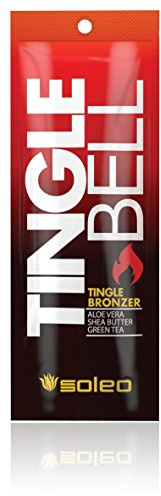 Soleo Tingle Bell tingle bronzer sunbed tanning lotion cream 15ml sachet