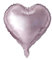 20x Folienballon Herz Ø 45cm Helium Luftballon Herzballon Folienballons für Hochzeit Geburtstag Jahrestag Geschenk (Rosegold)
