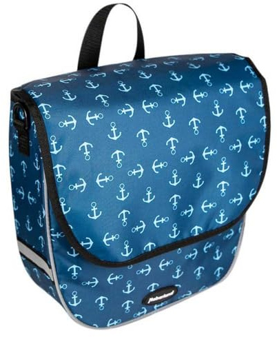 Haberland Trendy Einzeltasche Blau,Weiß 28 x 10 x 28 cm