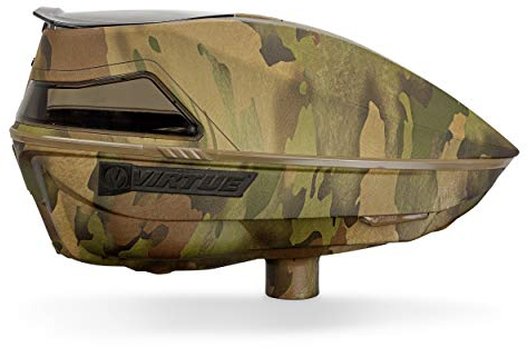 VIRTUE Spire IV Elektronische Paintball-Lader/Hopper, 280 Pinsel, Camo