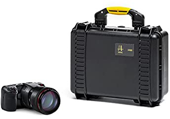 HPRC PKTC-2400-01 Hardcase für Pocket Cinema Kamera 4K-6K Blackmagic und Zubehör (nur Tasche und Schaumstoff), Schwarz