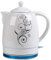 Hervidor De Agua Eléctrico Tetera Inalámbrica De Hervidor Eléctrico De Cerámica Tetera De Agua,tetera-retro 1,6L Jarra,agua 1500w Rápido for Té,café,sopa,base Removible De Avena,apagado Automáti (B)
