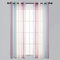Ricemru Transparent Vorhange Farbverlauf Ösen Rosa Lila Beige Gardine Vorhänge Durchsichtig Regenbogen Ösenschals Fensterschals 2er Pack für Wohnzimmer Schlafzimmer,140x225