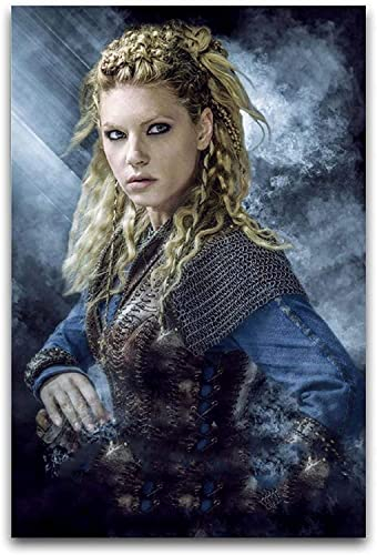 BLIJR 1000 Teile Puzzle Vikings Lagertha Holz Puzzle Erwachsene Stress Freisetzung Spiel 1000 Piece 29.5x19.6inch(75x50cm) Kein Rahmen