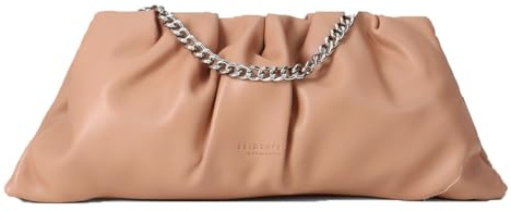 SEIDENFELT MANUFAKTUR Umhängetasche Auri Clutch Dune hellbraun