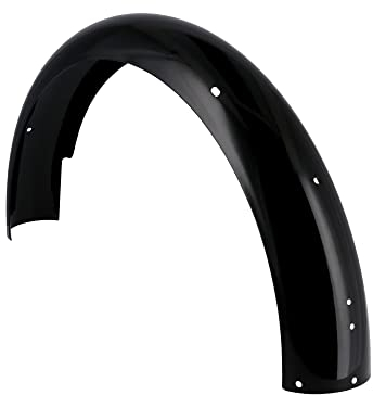 Kotflügel hinten, Schwarz pulverbeschichtet - für Simson S50, S51, S70