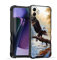 EFGWSDER Schutzhülle für Galaxy A24 4G, zweilagig, 3 m Fallschutz in Militärqualität, rutschfest, robuste, stoßfeste Schutzhülle für Samsung Galaxy A25 5G/A24 4G, Weißkopfseeadler
