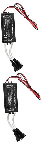 VICASKY Schrumpfschlauch 12V Wechselrichter 2St Halo-Ring-Tester Angel-Eye-Wechselrichter ccfl-Tester ccfl-Ring-Wechselrichter Netzteil Prüfer Ballast Treiber Aura Mikrofonschutz