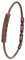 s.Oliver Armband Edelstahl Herren Armschmuck, 17+1,5+1,5 cm, Braun, Kommt in Schmuck Geschenk Box, 2037996