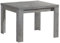 möbelando Kulissentisch >Monzi< (ausziehbar) in Beton - 80x78x60cm (BxHxT)