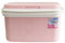 KROWN - Nevera Portátil Térmica, Color Rosa Pastel, Polipropileno, Ideal para Actividades al Aire Libre en el Jardín, Camping, Barbacoas, Picnic, Playa, Capacidad 16L