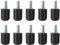 10pcs Bicycle M5 Brake Cable Handle Lever Adjusting Screws, Bike Clucth Brake Cable Adjuster for Mountain Road Bike MTB
