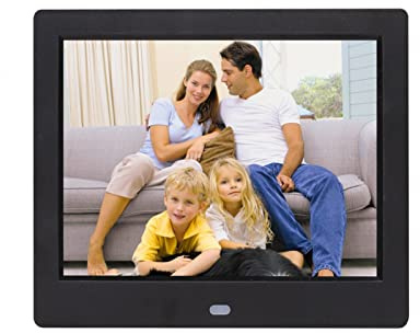 8 inch digital photo frame 4:3 digital photo frame electronic music album video clock calendar full function home baby marry wedding gift video players