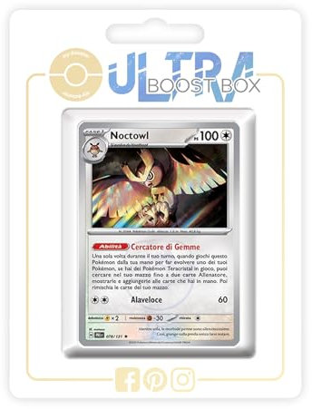 Manoferrea ex (Iron Hands ex) 031/131 Reverse Master Ball Version - my-booster X Scarlatto e Violetto 8.5 - Evoluzioni Prismatiche Box of 10 Pokemon Italian Cards