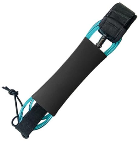 JNJOOD Surfbrettleinen, Paddelboard-Steherleinen 7 Fuß Leinen für Stand-Up-Paddelboards, Surfbretter-Zubehör in Blau