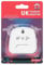 Toothbrush Adaptor Plug UK Charger Shaver Socket 2 Pin to 3 Pin Electric Converter Bathroom Two to Three Prong Charging Tooth Brush Razor Plugs Electrical Shaving