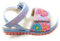 Lelli Kelly Sandali Eloise per Bambina,Suola ergonomica in Gomma,Decorazioni Floreali,soletta in pelle e gadget (Lilla, Sistema Taglie Calzature EU, Adolescente, Numero, Media, 30)