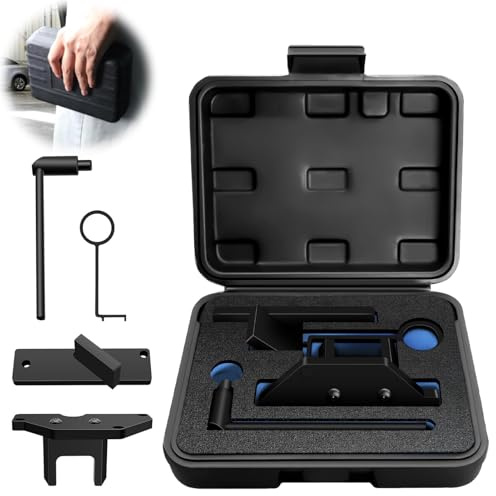 Timing Belt Tool, 4 Pieces Engine Tuning Tool, Vehicle Engine Tuning Tool For PSA 1.0T 1.2T For Citroen C1 C3 C4 For Peugeo 208 2008 308 508 5008 5008 Cam Shoulder Strap Tension Tool Kit