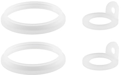 Enwye 4 Pcs Silicone Gasket Replacement for 18/24/ 32 /40oz Water Bottle Lids Universal Leak Proof Sealing Rings