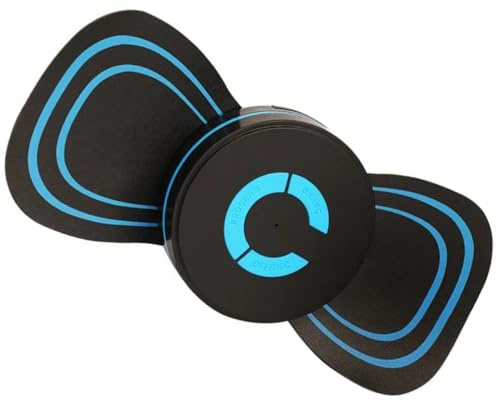 TOVINANNA Professionelles Nackenmassagegerät Kabellos mit Mehreren Modi Kompakt Tragbares Vibrations massagepad zur Schmerzlinderung für Nacken Schultern Rücken und Gelenke