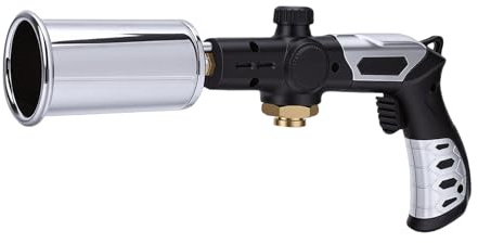UPALDHOU Cooking Blow Torch Gun, Kitchen Food Torch Head for Grill, Sous Vide, BBQ