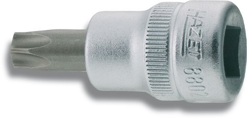 Hazet 8802-T27 Douille mâle carré creux 10 mm torx intérieur Taille T 27