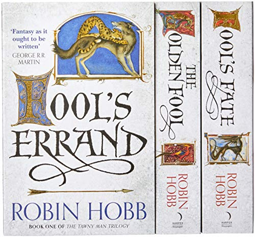 Robin Hobb - The Tawny Man Trilogy - 3 Books Collection Set (Fool's Errand: Book One, The Golden Fool; Book 2, Fool's Fate: Book Three)
