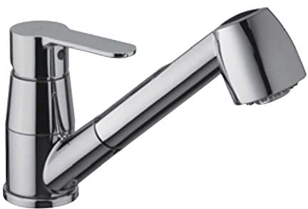 MISCELATORE LAVELLO CUCINA BLU183 BLU PAFFONI DOCCETTA ESTRAIBILE