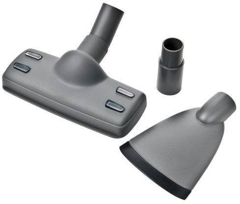 Electrolux KIT03B - Juego de accesorios para aspiradora (1 cepillo especial para el pelo de animales, 1 boquilla extragrande, 1 adaptador de 35 mm)