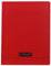 Calligraphe 18103C Un Cahier Agrafé Rouge (une Marque de Clairefontaine) - 17x22 cm - 48 Pages Grands Carreaux - Papier Blanc 90 g - Couverture Polypro Transparent