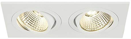 SLV NEW TRIA 155 II CS Downlight weiß 3000K, Einbauleuchte, Einbauspot, Deckeneinbauleuchte, Spot, Deckenspot, Einbaustrahler, Deckenstrahler, Wohnzimmer, Badezimmer