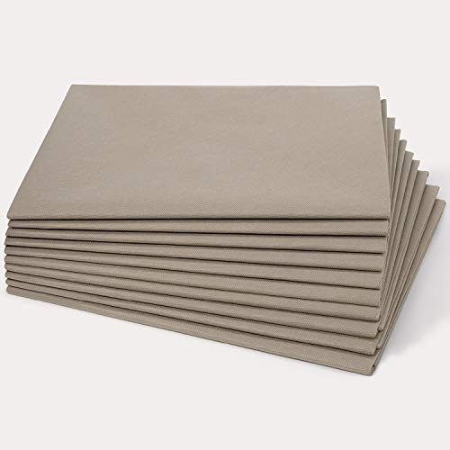 Dr. Güstel Waschfaserlaken Plus beige 120x210cm 10 kochfeste Vlies-Auflagen für Kosmetikliegen