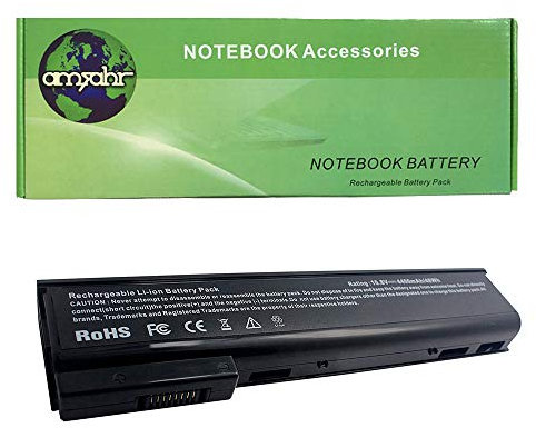 amsahr CA06-05 Ersatz Batterie für HP CA06, 640 G1, CA06XL, E7U21UT (4400mAh, 10.8V, 6-Cells) - Umfassen Mini Optische Maus schwarz