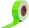 Profi Tape Gewebeklebeband Klebeband für Bühnenbau Gewebeband Verlegerklebeband - Neon Grün, 5cm x 50m, Matt, Wasserfest, Beschriftbar, Rückstandsfrei Abziehbar
