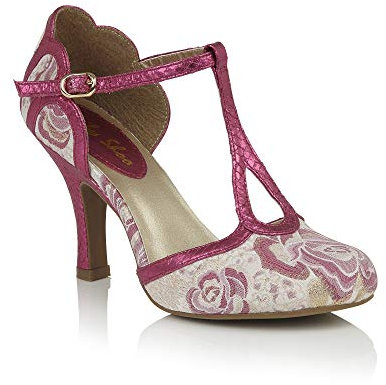 Ruby Shoo Décolleté da donna Polly Mary Jane, Fucsia, 34 EU
