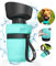 Hunde Wasserflasche,520ml Tragbare Hund Trinkflasche, Leckdichte Outdoor Trinkflasche,Katzen Hunde Wasserflasche für Unterwegs, Wandern, Draussen, BPA Frei
