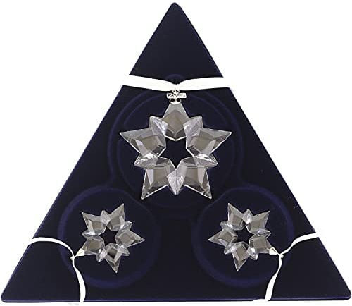 Swarovski Weihnachtsset Kristallfigur, Kristall, weiß