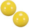 sourcing map Joystick Ball Top Handle Rocker Round Head Arcade Game DIY Parts Replacement Yellow 2Pcs