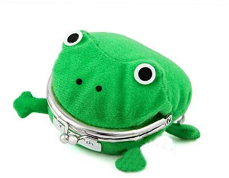 Frosch-Münzen-Beutel Netter Headset Wallet Key Kreditkartenetui Purse Cosplay Karikatur Anime Geldbörse