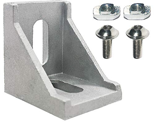 Fullerkreg - 8 x Winkel 20 x 20 Nut 6 mit Befestigung