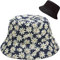 XYIYI Gänseblümchen Blau Reversibel Fischerhüte Anglerhut Sonnenhut Für Damen Mädchen