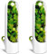 DSGDSF Lot de 2 boîtes de conservation d'herbes aromatiques pour réfrigérateur Conteneurs transparents pour coriandre, menthe, asperges