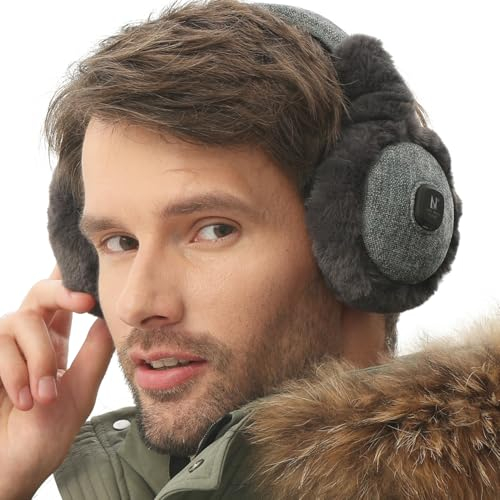 AROMA SEASON® | Beheizte Ohrenwärmer mit integriertem Akku für Damen Herren Kinder im Winter | Beheizbare Ohrenschützer/Ohrwärmer