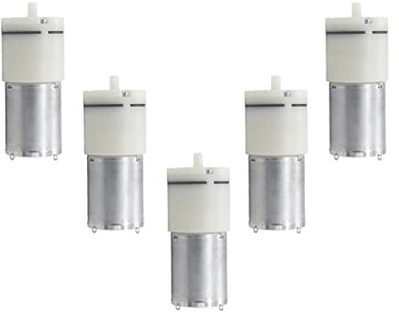Hellery 5 Pieces 3-6V DC 370 Aquarium Air for Fish Tank