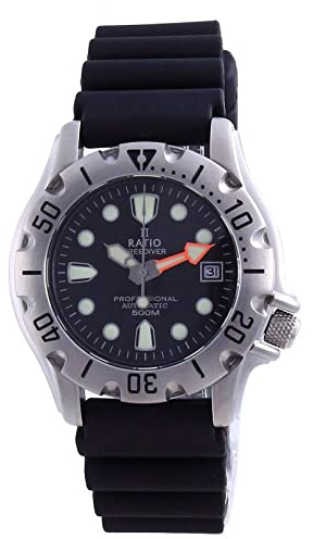 RATIO FreeDiver Professional 500M Sapphire Automatic 32BJ202A-BLK Men's Watch