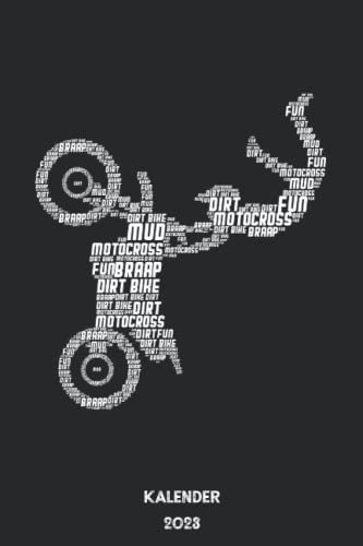 Motocross: Jahresplaner und Kalender für das Jahr 2023 von Januar bis Dezember mit Ferien, Feiertagen und Monatsübersicht - Organizer und Zeitplaner für 1 Jahr