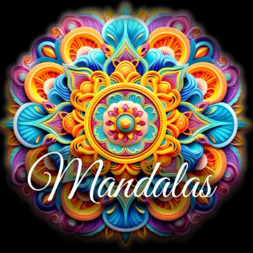 Mandalas mit Blumen und Tieren: Malbuch für Erwachsene (Natur Malbücher - schöne Blumen, atemberaubende Landschaften und gemütliche Häuser)